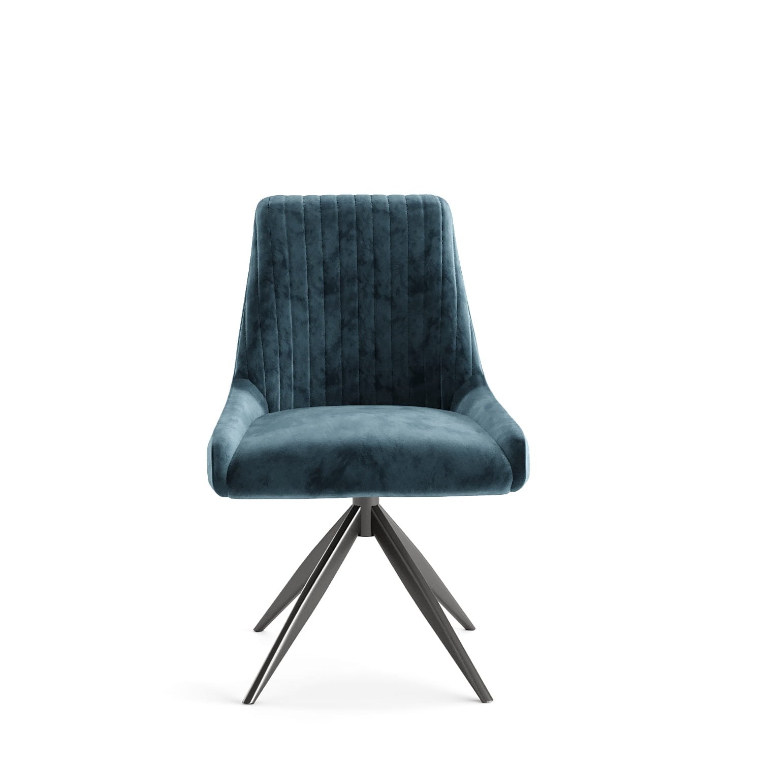 DC-0006 [Rimini Blue Swivel Dining Chair] - Image 7