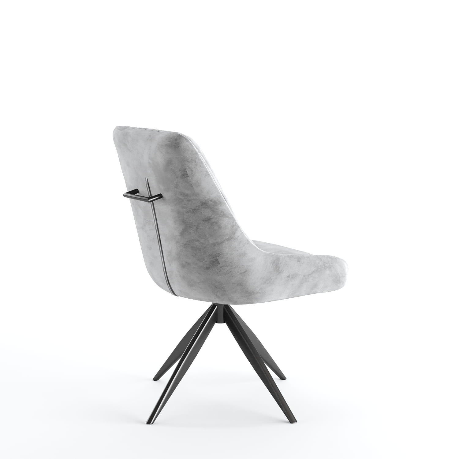 DC-0007 [Rimini Grey Swivel Dining Chair] - Image 6