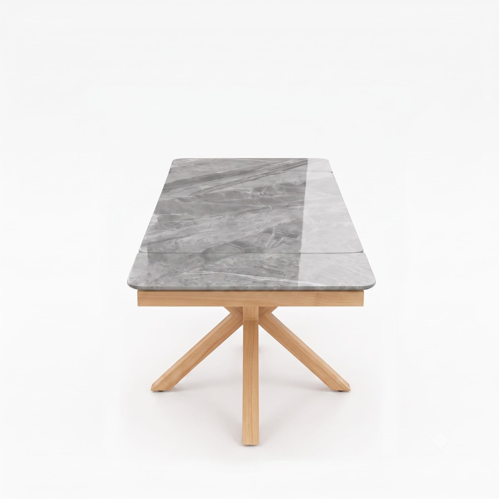 DT-0004 [Oslo Grey Wood Dining Table] - Image 4