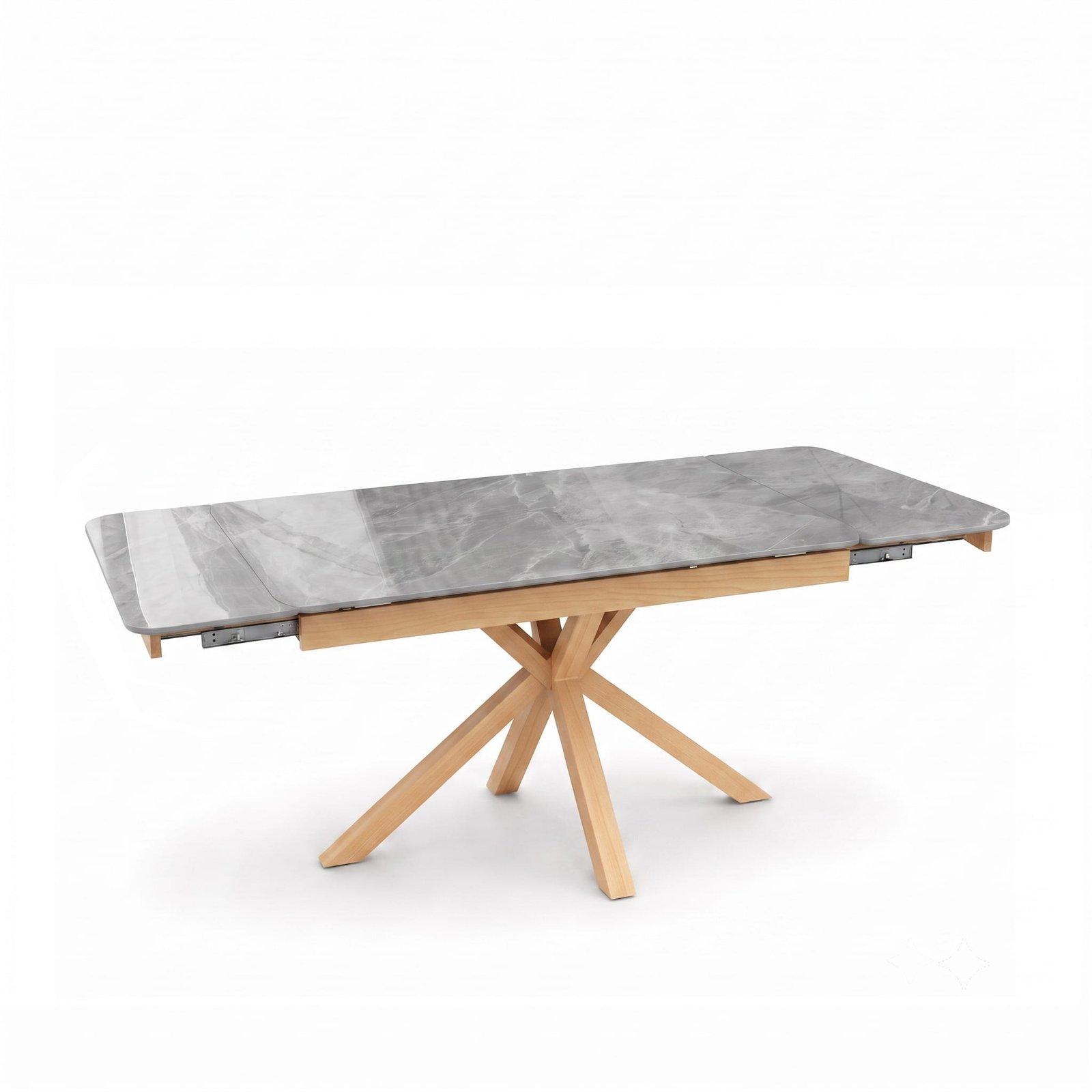 DT-0004 [Oslo Grey Wood Dining Table] - Image 3