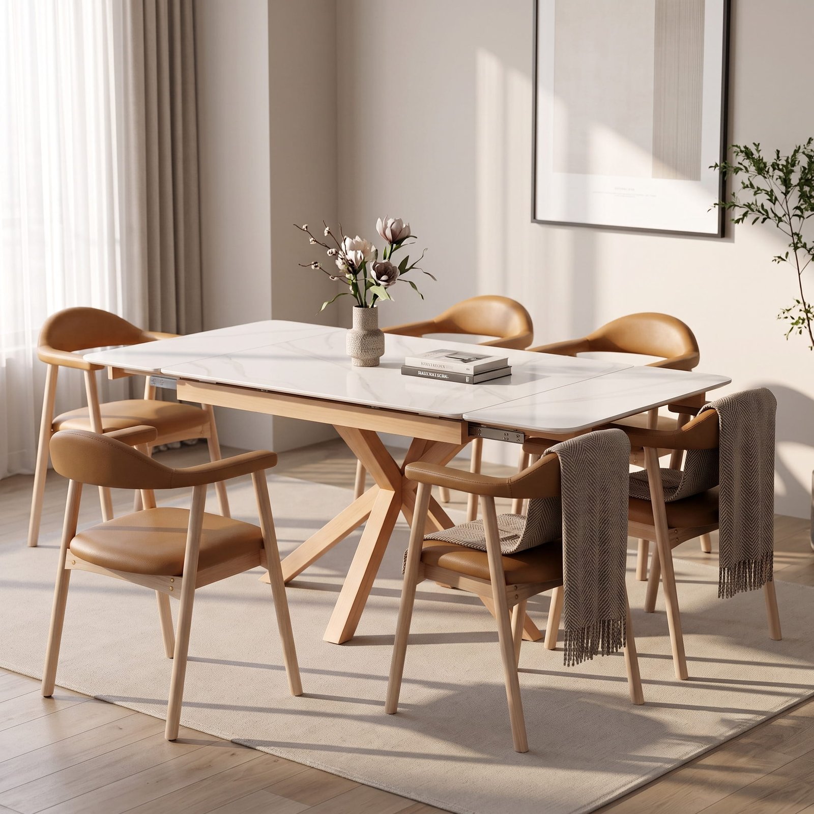 DS-0006  [Oslo Beech Grey With Houston PU]