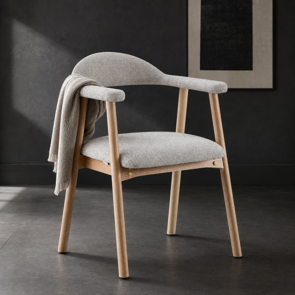 DC-010 [Houston Taupe Dining Chair] - Image 2