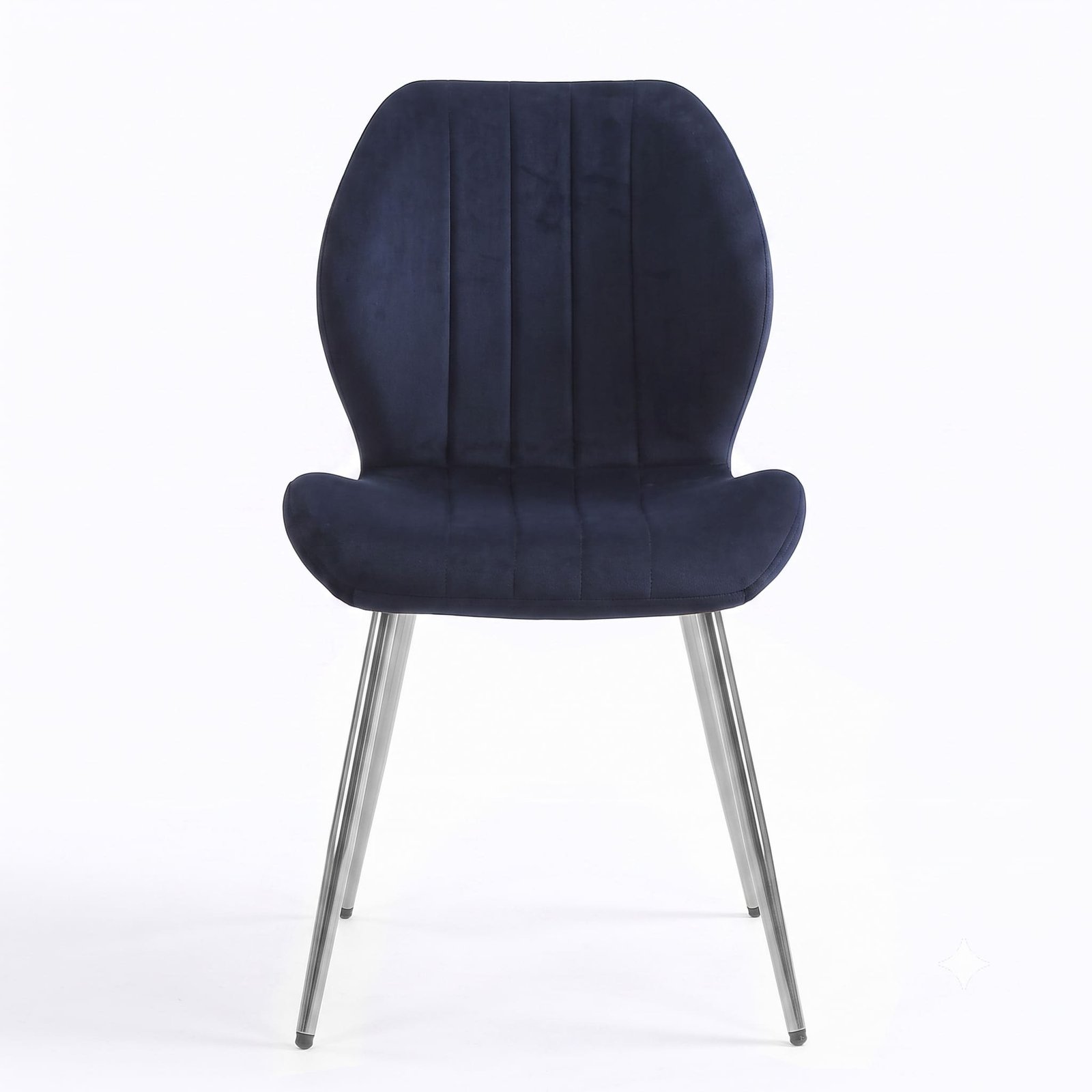 DC-0002 [Brussels Sky Blue Gold Leg Dining Chair] - Image 5