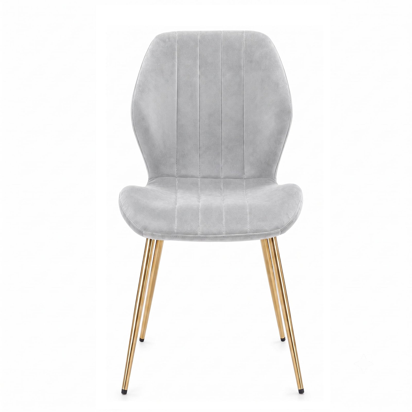 DC-0004 [Brussels Grey Gold Leg Dining Chair] - Image 6