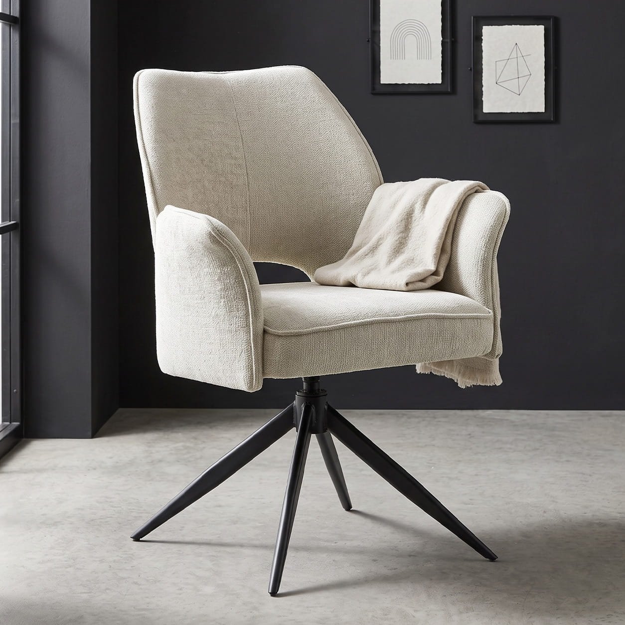 DC-008 [ Vienna Cream Dining Chair] - Image 2