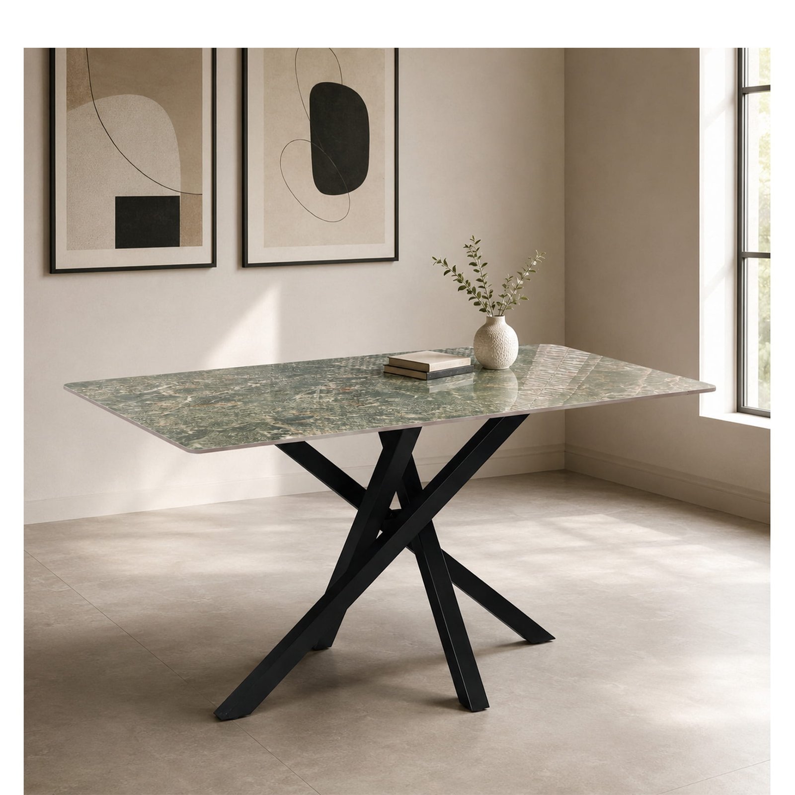 DT-0014 [Jakarta Green Dining Table] - Image 2