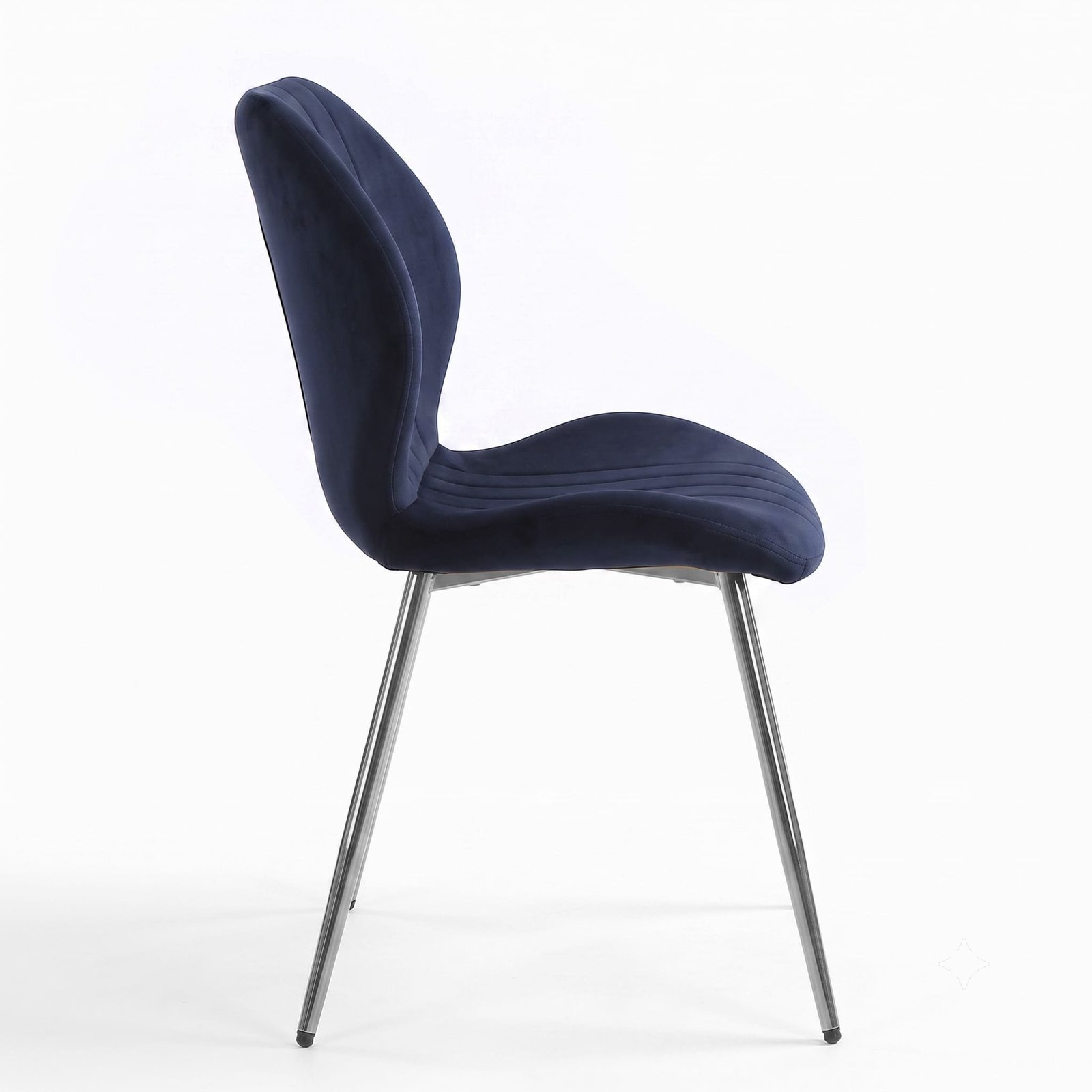 DC-0002 [Brussels Sky Blue Gold Leg Dining Chair] - Image 6