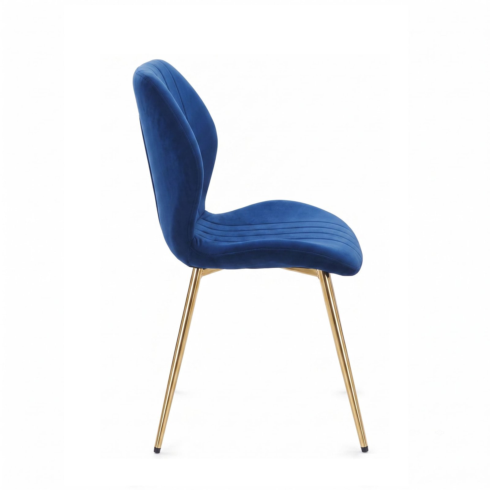 DC-0001 [Brussels Deep Blue Gold Leg Dining Chair] - Image 6